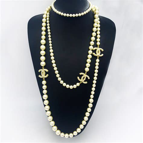 where to buy chanel pearl necklace|authentic chanel necklace for sale.